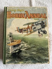 EVERY BOY’S HOBBY ANNUAL 1932 HARDBACK HISTORICAL QUALITY