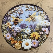 Garden bees Embroidery kit