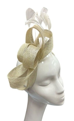 Sinamay looped shimmer - sinamay,