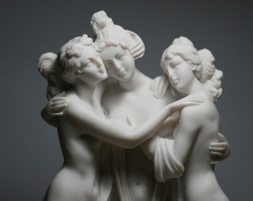 Graces goddesses canova nude - graces,