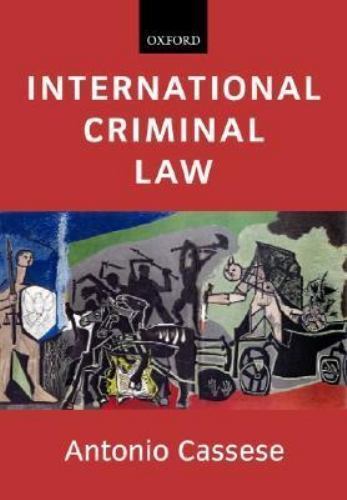 International criminal law - international,