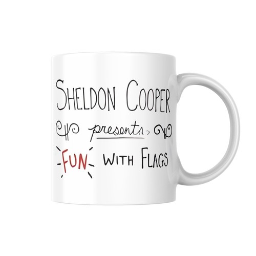 Fun with flags 11oz coffee - with,