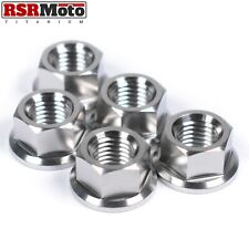 Yamaha R1 R1M Titanium Rear Sprocket Nuts, 2015-2023