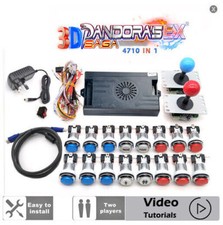 Arcade 4710 in 1 Pandora Saga Box Kit DIY Arcade Machine Home Cabinet kit