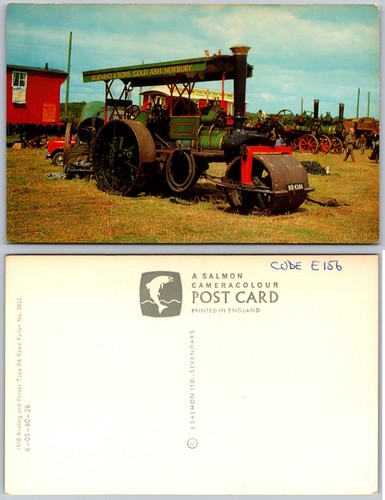 Fowler steam tractor cold ash - fowler,