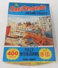 Vintage good companion - vintage, jigsaw