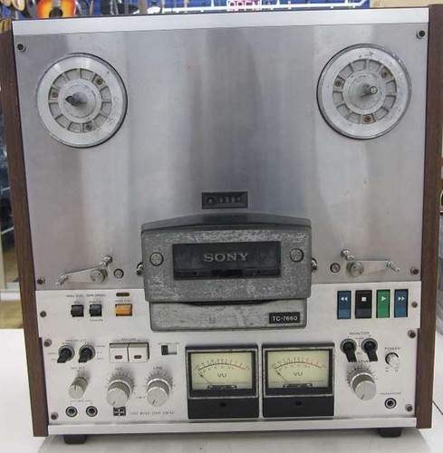 Sony open reel deck - open, tc-7660