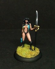 Female Pirate with Glaive -