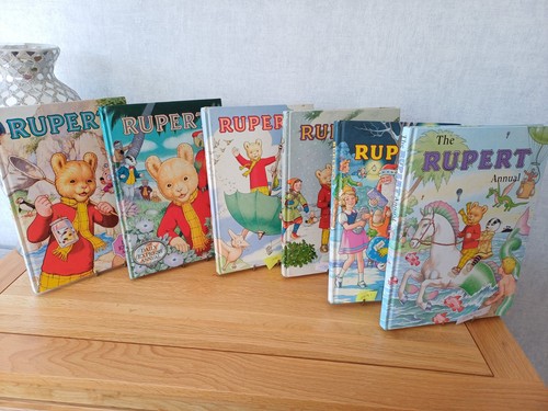 Vintage rupert annuals - rupert,