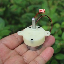 Gear motor 6-9V DC slow runner motor model building carousel turntable 2-5RPM