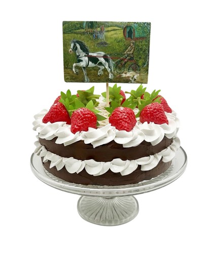 Gypsy cake topper - -,