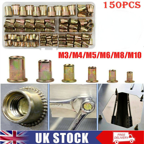 150pcs set rivet - 150pcs, nut