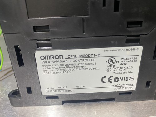 Omron cp1l m60dt1 plc - omron,
