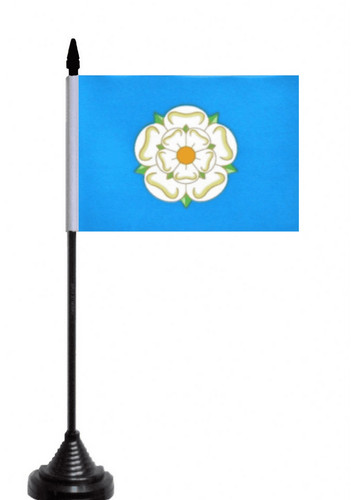 Yorkshire county table flag - flag,