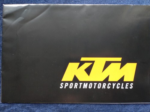 Ktm poster brochure 2000 - ktm, sc