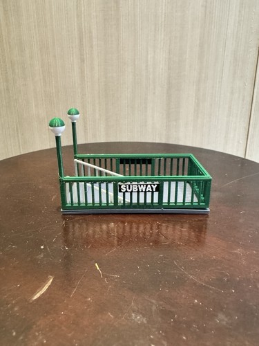 Scale subway entrance - o, “subway