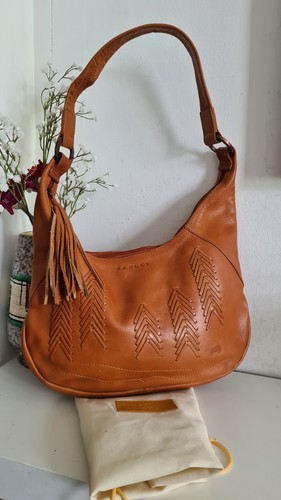 Radley leather vintage hobo - radley,