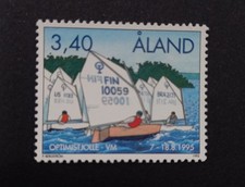ALAND MNH 1995 SG100 OPTIMIST WORLD DINGHY CHAMPS