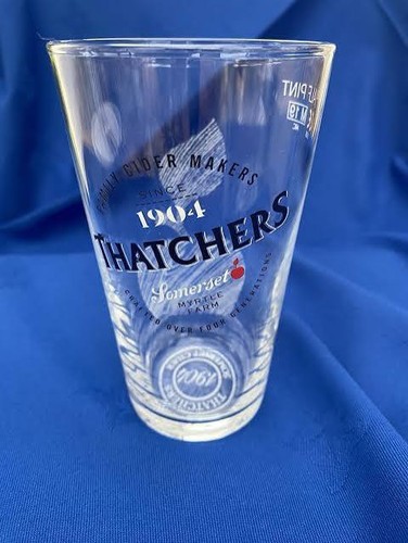 Thatchers half pint - thatchers, glass