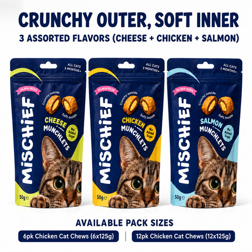 Mischief cat treat variety - mischief,