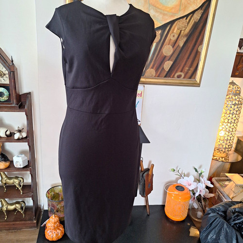 Oasis black wiggle dress - oasis,