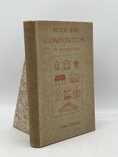Style and Composition in Architecture Trystan Edwards Hardcover Alec Tiranti