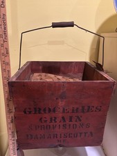 c.1898 Damariscotta ME old red