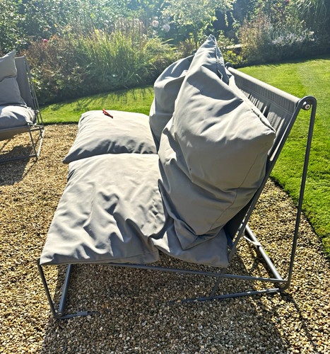 Beliani ponte grey - x,