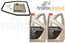 Automatic Gearbox Filter Service Kit & 10L ATF Dexron II for Land Rover Defender