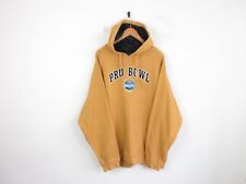 Reebok NFL Pro Bowl Yellow 2009 Hawaii All Star Football Jumper Hoodie Size XL