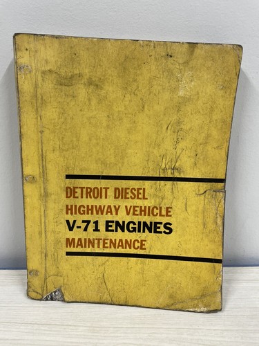Detroit diesel engines - diesel, v-71