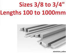 ALUMINIUM FLAT BAR STRIP 3/8"
