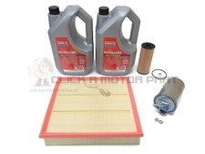 Oil Air Diesel Fuel Filter 10L 5w40 Engine Oil Service Kit For VW LT35 2.5 TDi