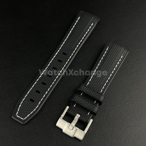Black 20mm silicone rubber - 20mm,