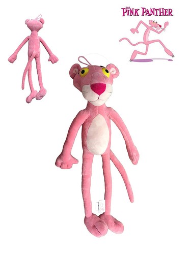 Pink panther plush version - panther,