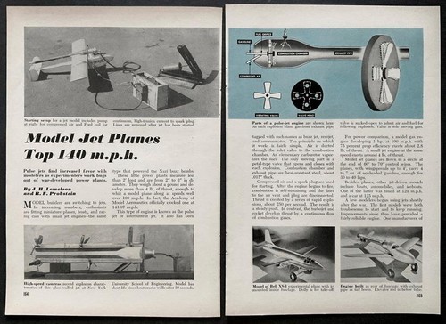 Dyna jet pulsejet 1948 - dyna-jet,