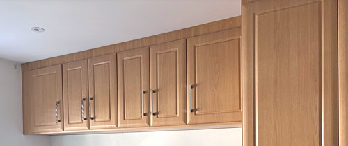 Hammonds fitted oak wardrobes