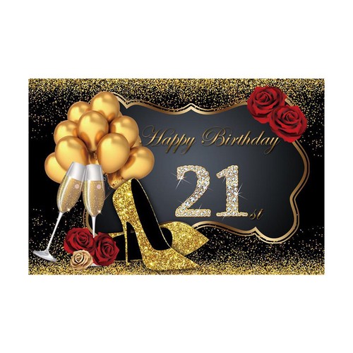 1pc 21st birthday printed - 1pc,