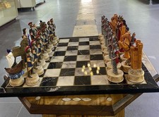 Luxury  Chess Set Trojan &