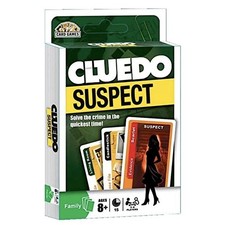 Cluedo Suspect Card Game
