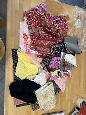 1KG Fabric Scrap Bag Remnants Bundle Mixed Material Craft  Making Off Cuts