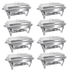 2/4/6/8pack Chafing Dish 8QT