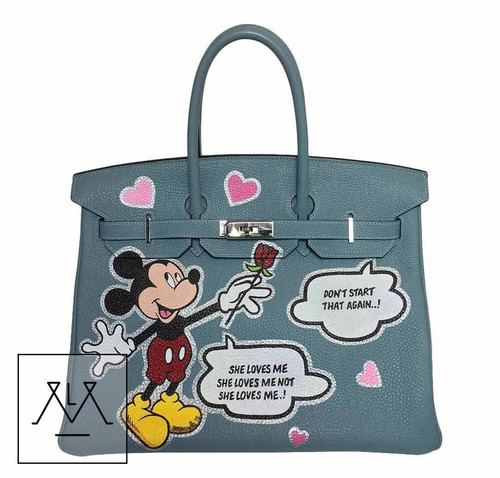 Hermes birkin bag bespoke - bag,