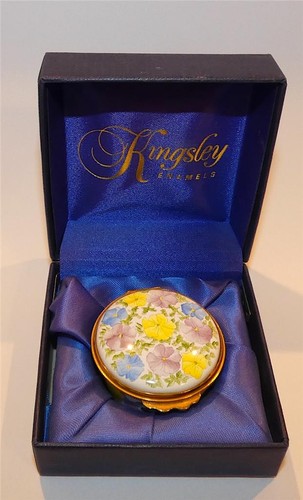 Kingsley enamel trinket box - trinket,