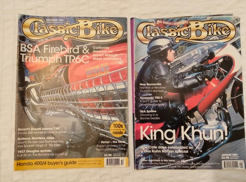 Classic bike magazine dec 1999 - magazine,
