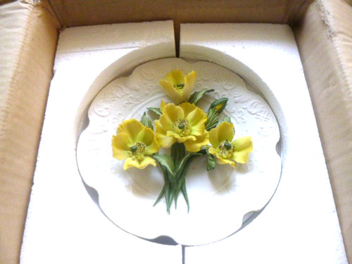 Capodimonte collector plate - capodimonte,