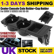 Centre Console Storage Tray Coinbox Black-51168217957 For BMW E46 3 Series  `
