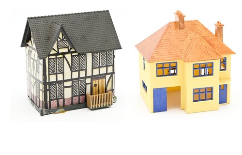 Model railway building - model,
