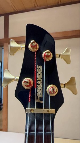 Fernandes bass electric red - electric,