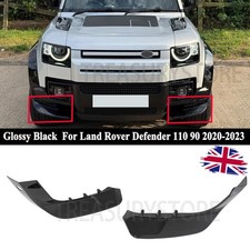 For Land Rover Defender 110 90 2020-2023Front Bumper Lip Side Chin Canards Cover